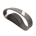 1-1/2" x 30" Aluminum Oxide Sanding Belt, 180 Grit - 10 Pack