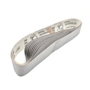 1-1/2" x 30" Aluminum Oxide Sanding Belt, 320 Grit Premium Japanese Material - WHITE  (HPG-331-62)