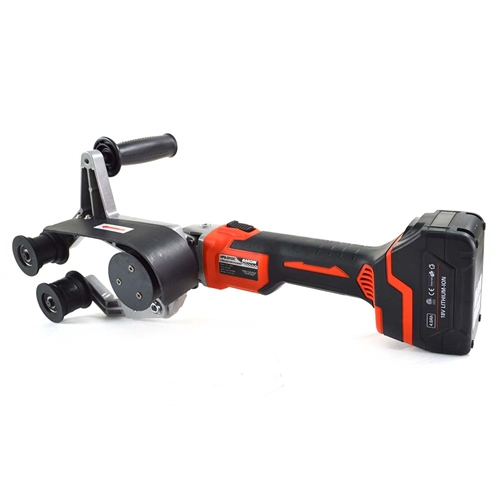 Brushless Pipe Polisher with Belt, 18V, 400W, 1400-2100 RPM, 4.0 Ah Battery and Charger