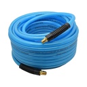 3/8" 100 ft Light Blue Polyurethane Hose (1/4" NPT) 