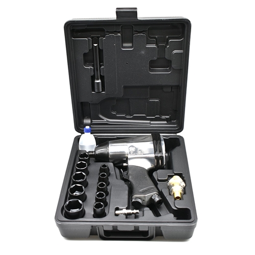 1/2" Square Drive 230 ft-lbs Air Impact Wrench Set W/ Sockets