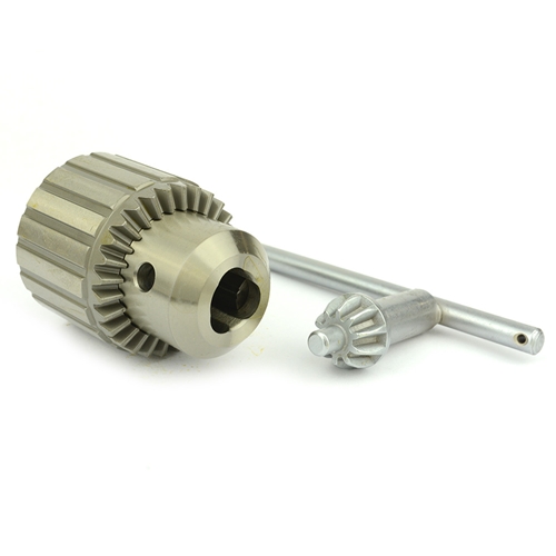 Chuck, Keyed 1/2" Jaw 5/8-16 UNF Spindle - HD Metal