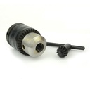 Chuck, Keyed 1/2" Jaw -1/2-20 UNF Spindle - HD Metal w/set collar
