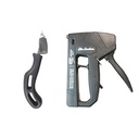 Manual Hand Staple Gun with Plier Stapler, T50 Staples x 5/8 Inch Long / 18 Gauge Brads
