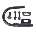 Spring Loaded Rafter "U" Hook  - Black 