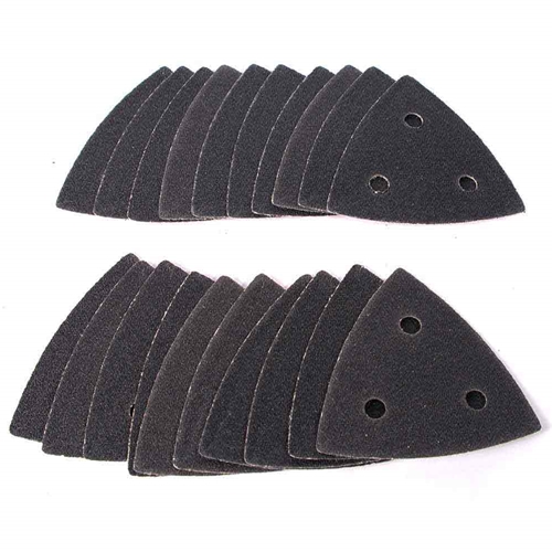 120 Grit Hook & Loop Triangular Sand Paper       (20/pk)