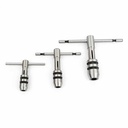  Adjustable T-Handle Tap Wrench Set – 3 Piece M1-M4 / M4-M6 / M6-M12 (ATW-0053)