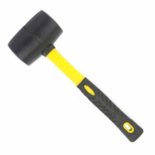 32oz Rubber Mallet With Fiberglass Handle (HM0032)