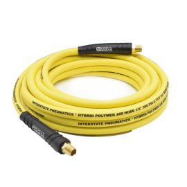 1/4" 25 ft Yellow Hybrid Polymer Hose (1/4" NPT)