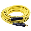 3/8" 25 ft Yellow Hybrid Polymer Hose (1/4" NPT)