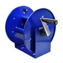 Manual Hose Reel Blue Powder Coated Steel - For 100ft X 3/8" Hose (Hose Not Included)