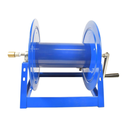 Manual Hose Reel Blue Powder Coated Steel - For 200ft X 3/8" Hose (Hose Not Included)