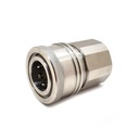1/2" NPT Female Stainless Steel Coupler 5200 PSI