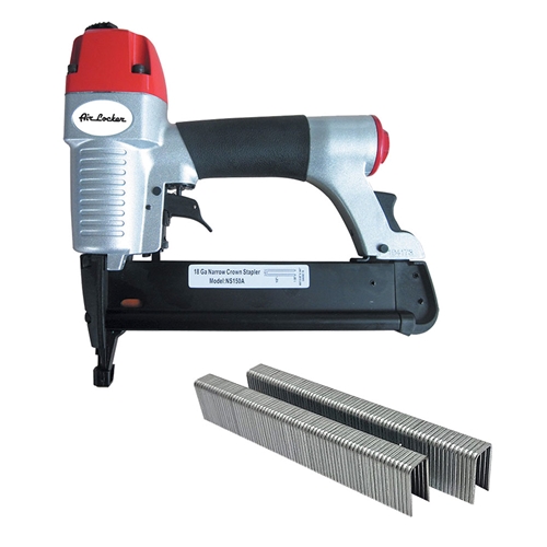 18 Gauge 1/2 to 1-5/8 Inch Long, 1/4 Inch Narrow Crown Stapler Kit 