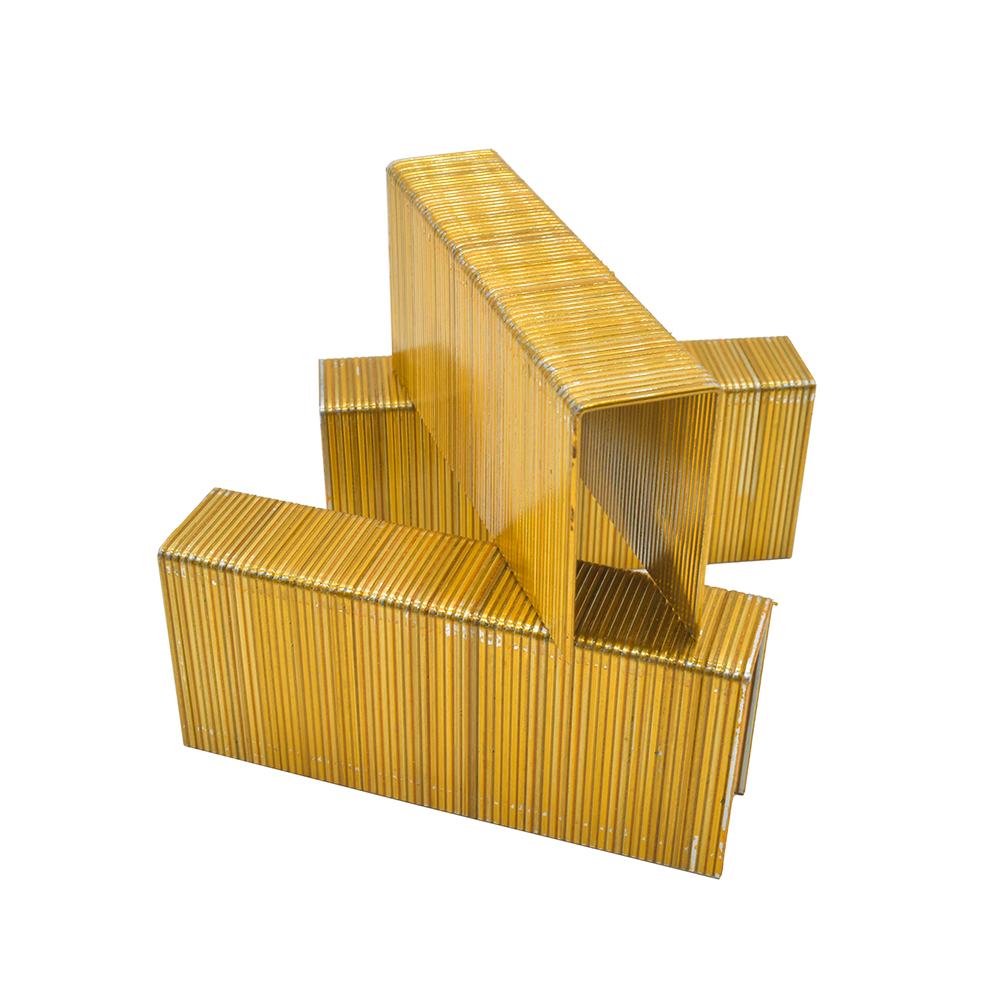 Galvanized 15/16 Inch Wide Crown 16 Gauge Staples 2 Inch Length (5,000/Box)
