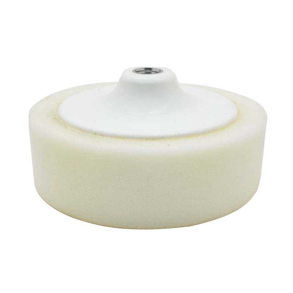 6" White Compounding Pad 5/8"-11 UNC thread
