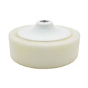 6" White Compounding Pad 5/8"-11 UNC thread