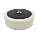 6" White Compounding Pad 5/16"-24 Male Thread replaces Porter Cable 54745