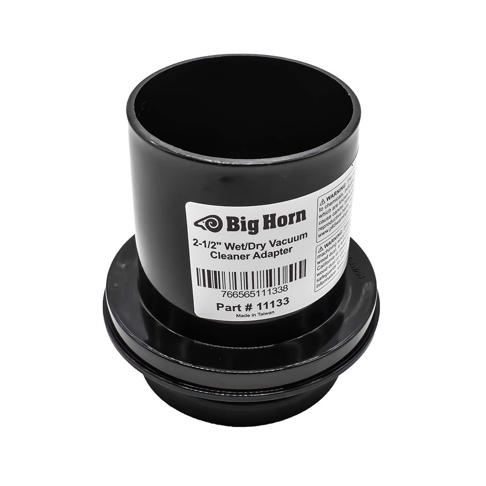 2-1/2" Wet/Dry Vacuum Cleaner Adapter