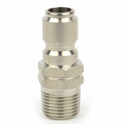 3/8" NPT Male Stainless Steel Plug 5200 PSI