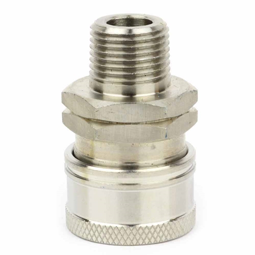 3/8" NPT Male Stainless Steel Coupler 5200 PSI