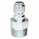 3/8" Steel Plug x M22 Male Threads
