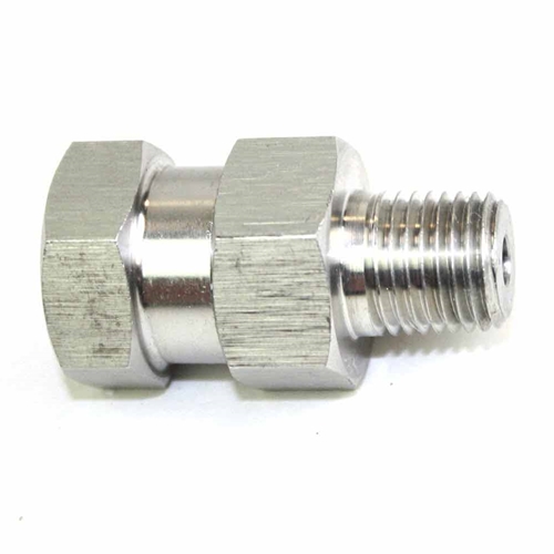 Stainless Steel Swivel fitting, 1/4” MPT x 1/4” NPTF, Max O.P. 4000 PSI