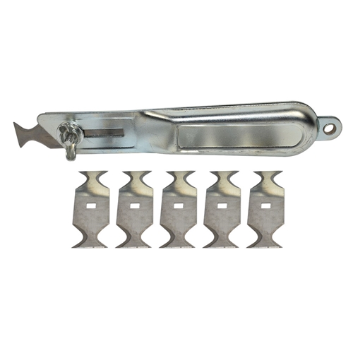 7 inch Roofing Utility Knife with 5-pack of blades