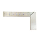 8-Inch Tri-Square, 1/8-Inch Graduation - Aluminum Handle with Stainless Steel Blade