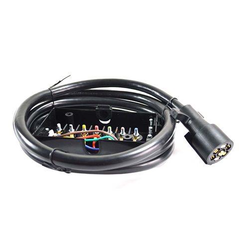 6 Ft - 7  Way Trailer Cord and Junction Box