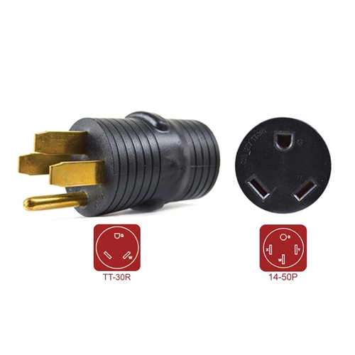 RV Adapter - 50A Male to 30A Female Plug