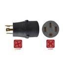 RV Adapter - 30A Male to 50A Female Generator Plug - 4 Pins