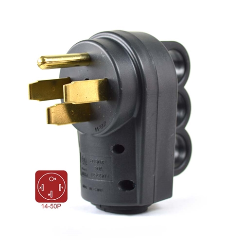 50A Replacement Male RV PLug - ETL