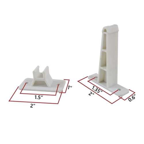 RV Plastic Door Holder / Latch, Clip Style, 3 inch
