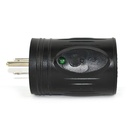 NEMA 5-15 Male Plug to L5-30 Connector - Block Plug Adapter
