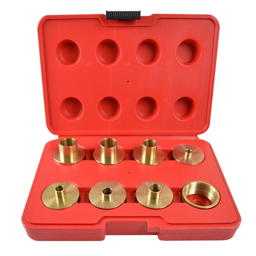 9pc Brass Router Template Guide / Bushing Set (MLCS 9674)