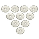 100mm Full Round Electroplated Diamond Grout Saw Blade, 10mm Offset Mount  Fits Fein Multimaster, Rockwell, Sonicrafter, Makita  / 10pk