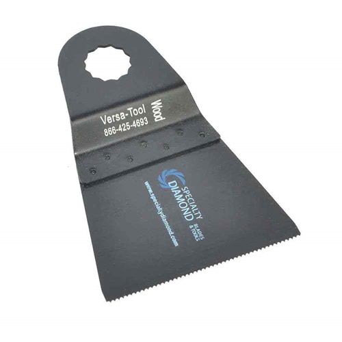 65mm Blade for Wood and Plastic Fits  Fein Multimaster, Rockwell, Sonicrafter, Makita    - Display Pack