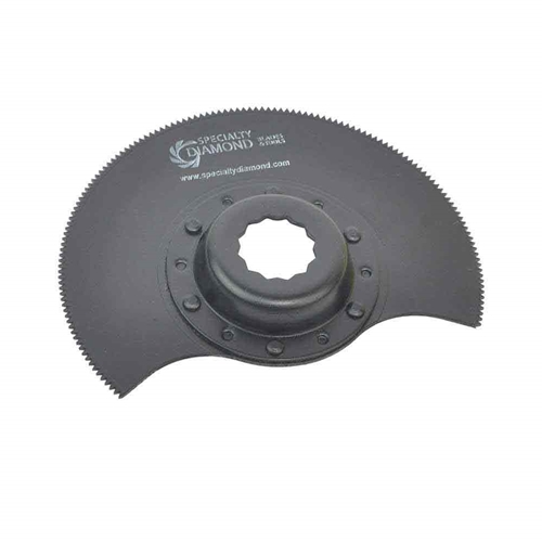 80mm Semi Round HSS Saw Blade  Fits  Fein Multimaster, Rockwell, Sonicrafter, Makita
