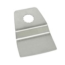 52mm Stainless Steel Flexible Scraper, 8mm Offset Mount  Fits Fein Multimaster, Rockwell, Sonicrafter, Makita - Single Display Pack