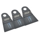 45mm  Japan Cut Teeth Design Blade Fits  Fein Multimaster, Rockwell, Sonicrafter, Makita  - 3 Blades Pack