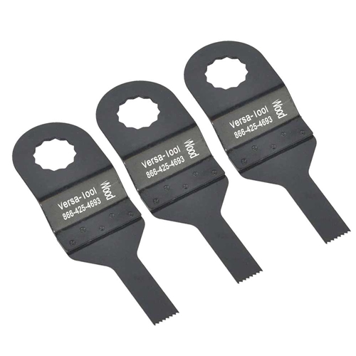 10mm Stainless Steel Saw Blade  Fits  Fein Multimaster, Rockwell, Sonicrafter, Makita - 3 Blades Pack