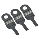 10mm Stainless Steel Saw Blade  Fits  Fein Multimaster, Rockwell, Sonicrafter, Makita - 3 Blades Pack