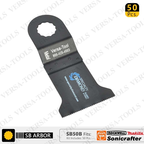 45mm Bi-metal  Blade  Fits  Fein Multimaster, Rockwell, Sonicrafter, Makita    / 50 PK