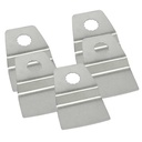 52mm Stainless Steel Flexible Scraper, 8mm Offset Mount  Fits Fein Multimaster, Rockwell, Sonicrafter, Makita / 5 PK