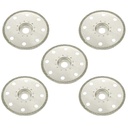 100mm Full Round Electroplated Diamond Grout Saw Blade, 10mm Offset Mount  Fits Fein Multimaster, Rockwell, Sonicrafter, Makita / 5 PK