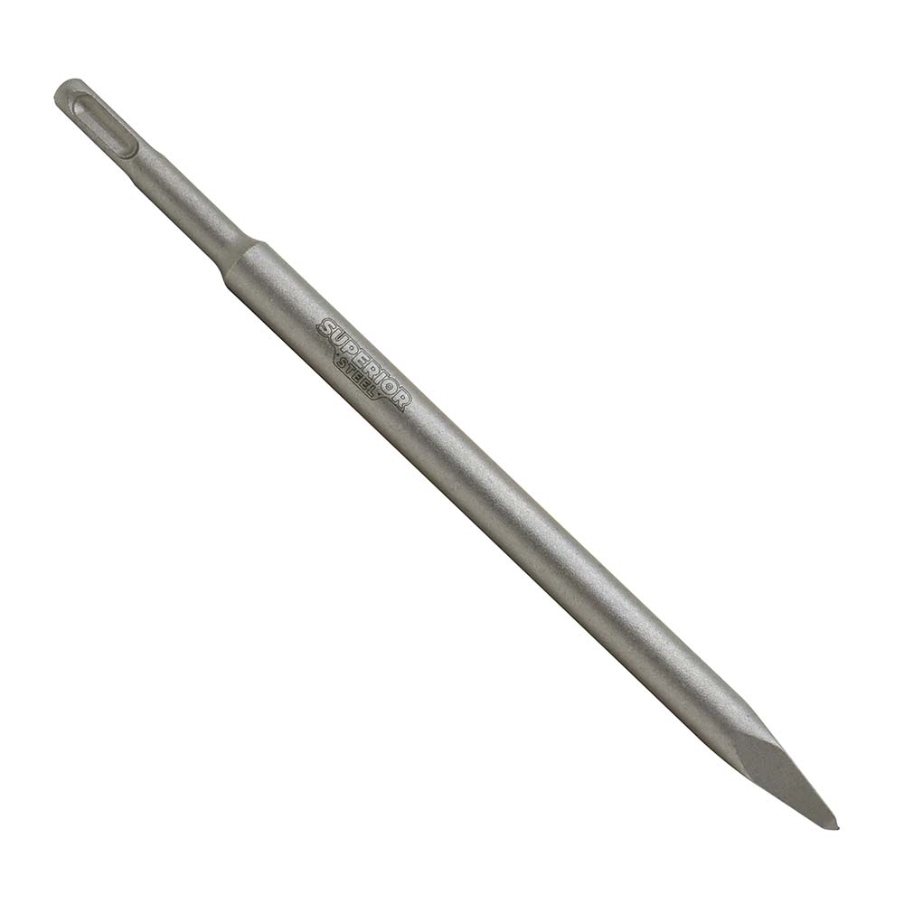 9-7/8 Inch  Long SDS Plus Bull Pointed Chisel  - Metabo 630992000 / Bosch HS1415