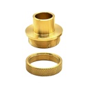 Brass Router Template Guide with Lock Nut - Door Template - (MLCS 9046) (19665)