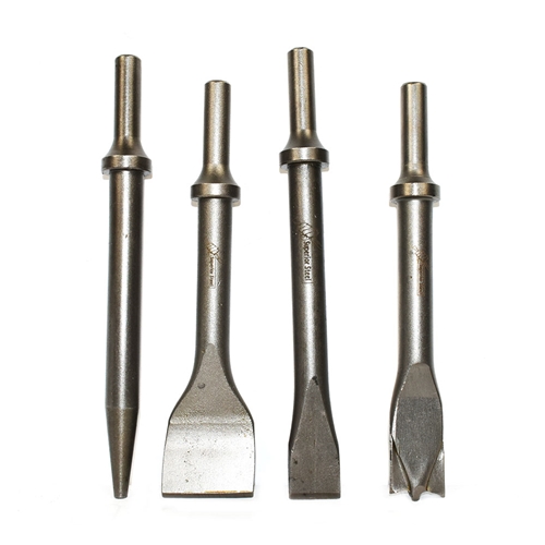 Round Shank Collar Chisel Set – 4pc set