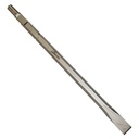 1"  Flat Chisel Round Hex/ Spline Hammer Shank 18" Long